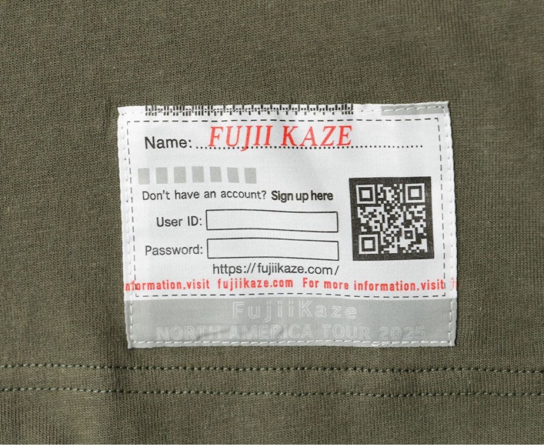 藤井風NORTH AMERICA TOUR 2025ポテチTシャツXLおまけ付
