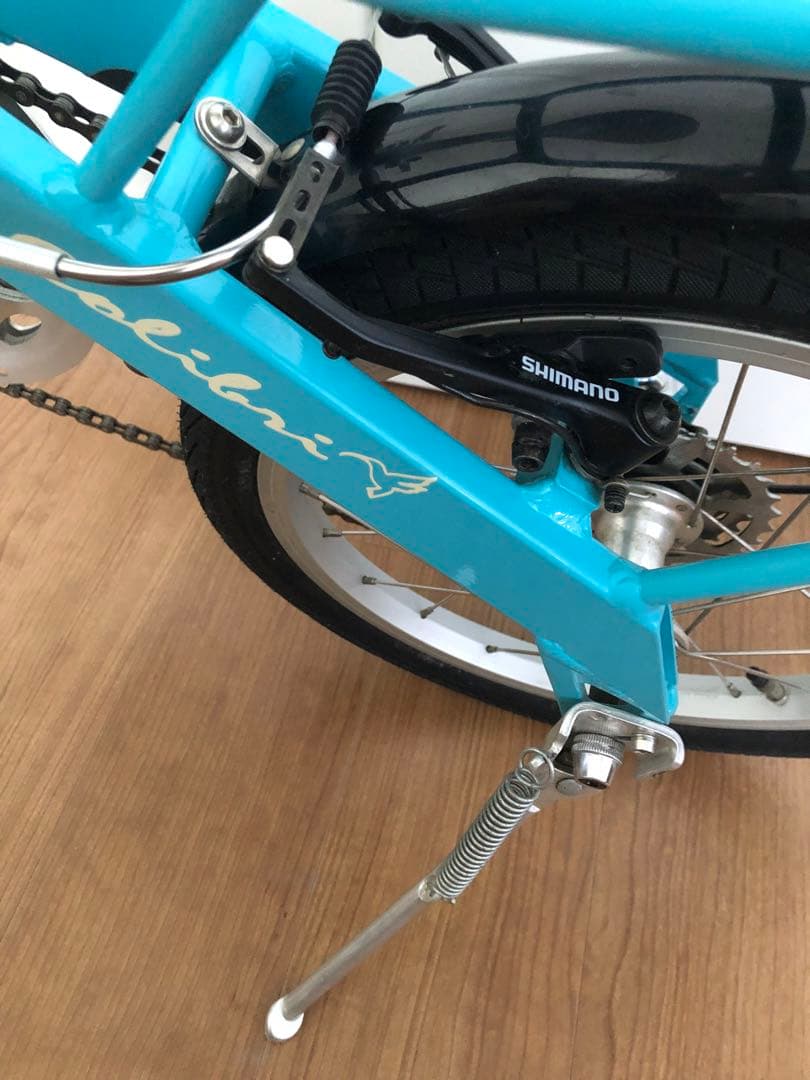 貴重◻︎レア◻︎美品◻︎プジョーコリブリ自転車 16インチ　ブルー　スカイブルー