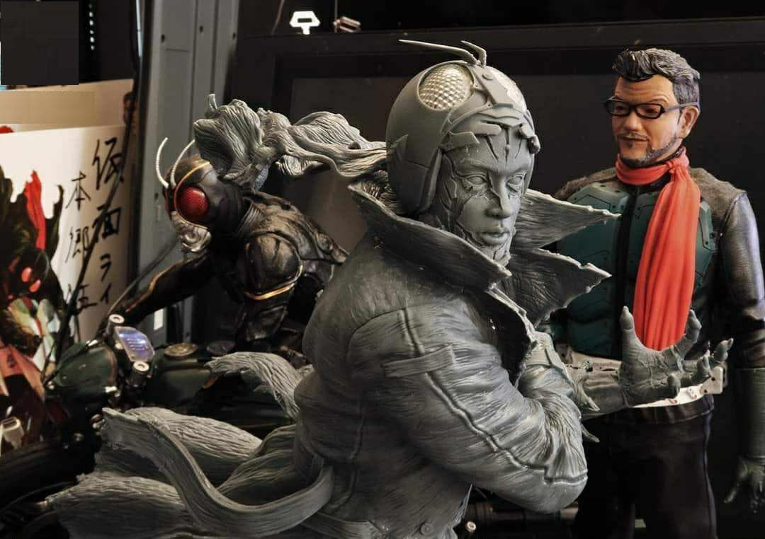 1/6スケール 新仮面ライダー ガレージキット (未組み立て未塗装）