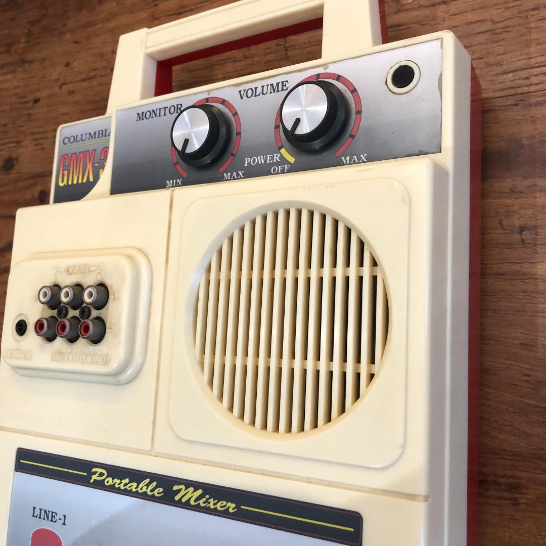 COLUMBIA GMX-3 ポータブル DJ ミキサー 希少