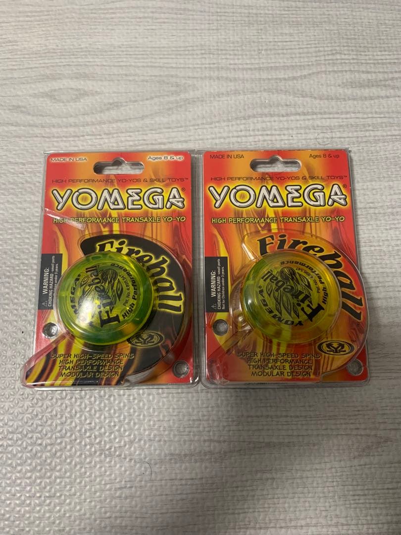 YOMEGA FIRE BALL ネオンイエロー