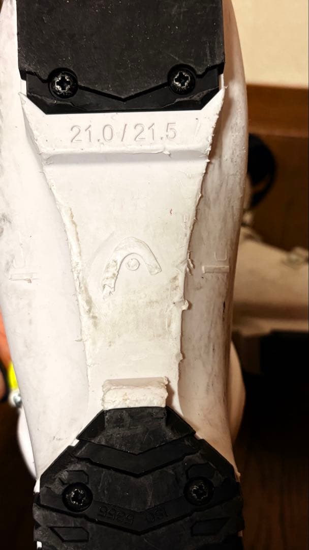 HEAD 子ども用スキー靴、板、ストックセット