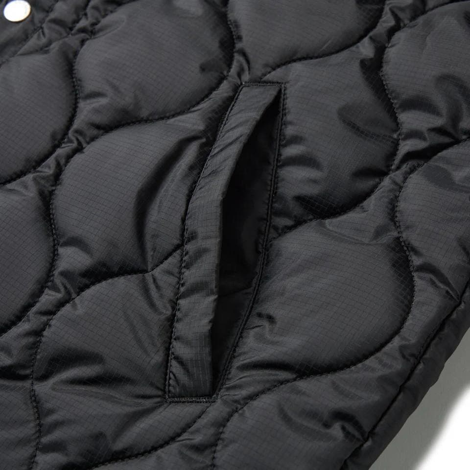 NEWERA GOLF キルティング　ジャケット ブラック　XLサイズ