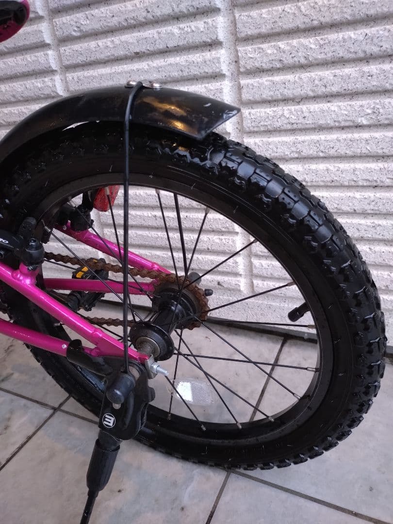 ヨシバサイクル 子供用自転車 18インチ ピンク