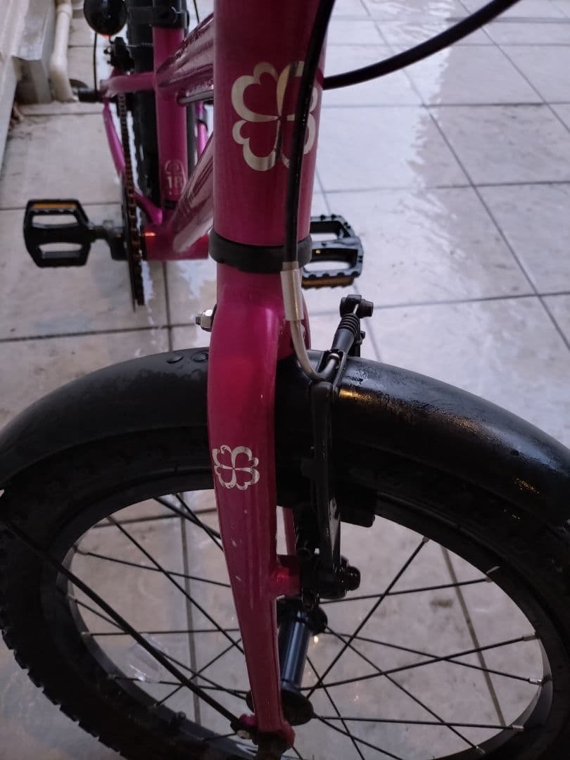 ヨシバサイクル 子供用自転車 18インチ ピンク