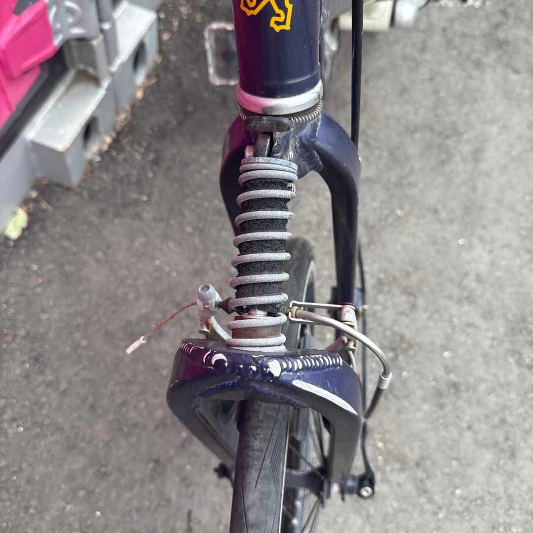 PEUGEOT 折りたたみ自転車 ネイビー　CRIQUET