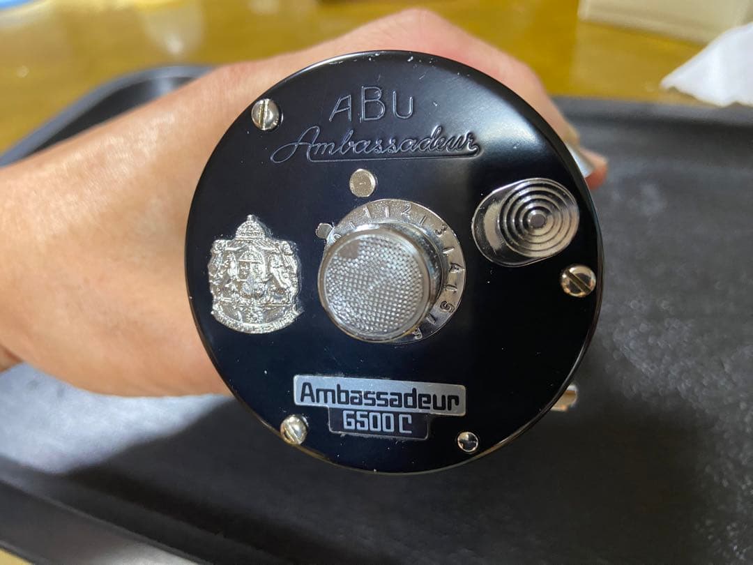 ABU アンバサダー　6500CSH BLACK オオノ別注　雷魚　ライギョ