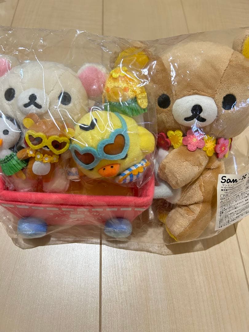 リラックマ ぬいぐるみセット ローソン限定