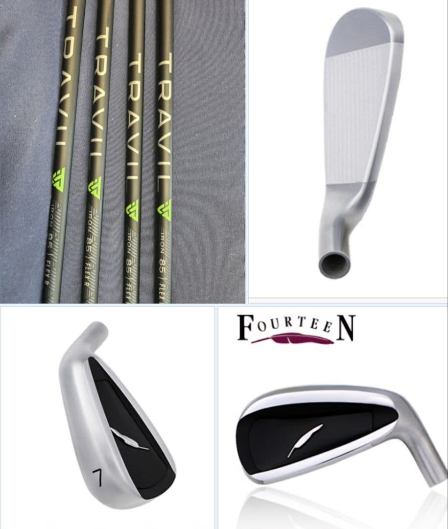 クラフトショップ限定　フォーティーン　TB-Mアイアン Travil85R