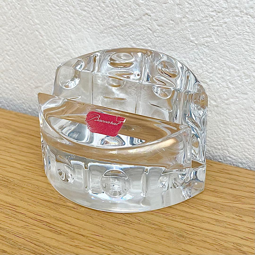◎Baccarat バカラ Equinoxe クリアクリスタル カードホルダー