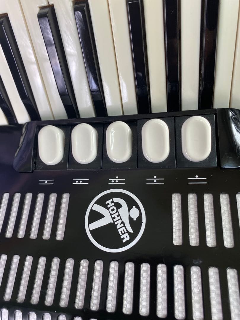 HOHNERbravo III 72 アコーディオンMML 軽量7.5kg整備完