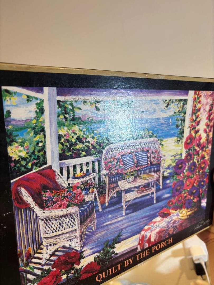 ビッグベン　ジクソパズル 1000ピース廃盤品　クオルト　バイ　ザ　ポーチ