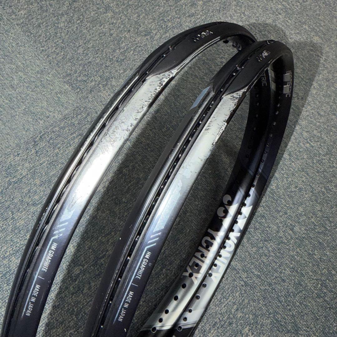 E ZONE 100 ブラック×グレー G2 2本マッチペア 中古品