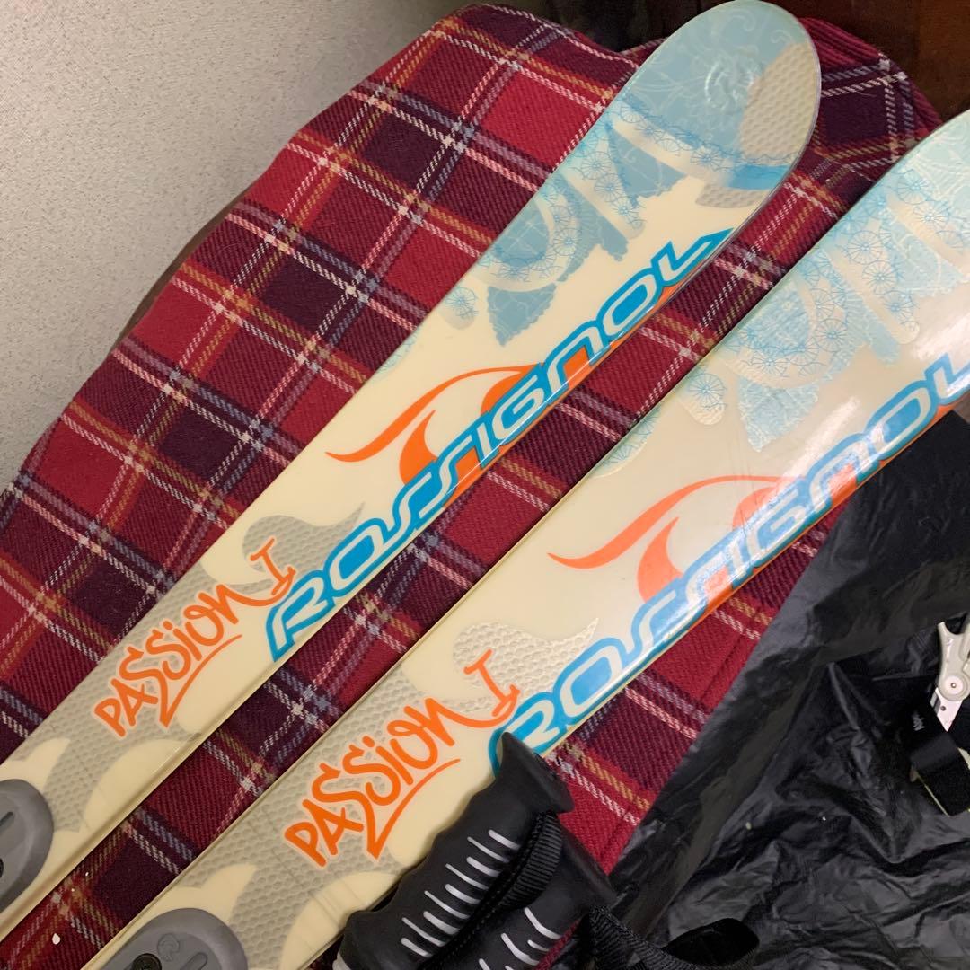 ロシニョール スキー板 ブーツ ストック付き 女性用