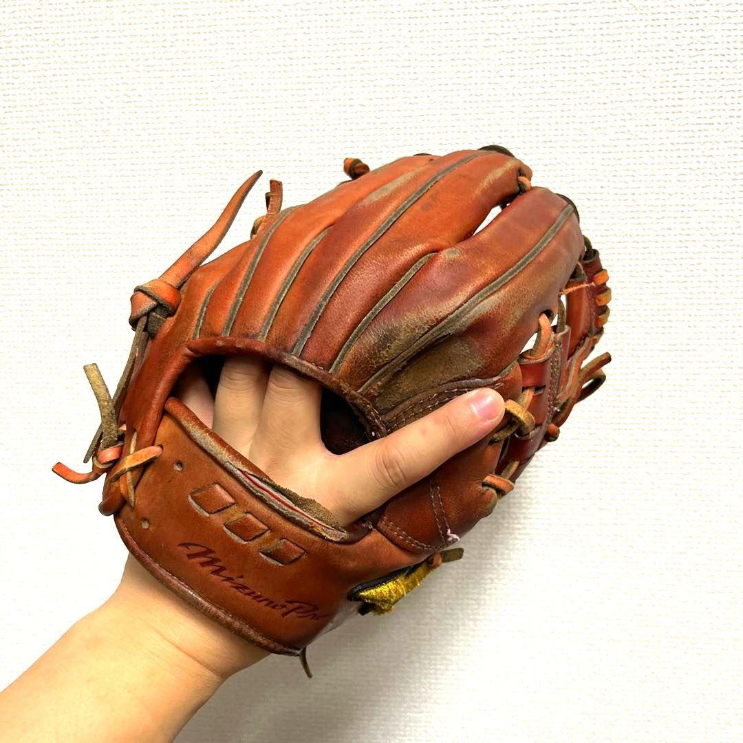 945 ミズノプロ キップレザー ハガジャパン 硬式 内野手用グローブ