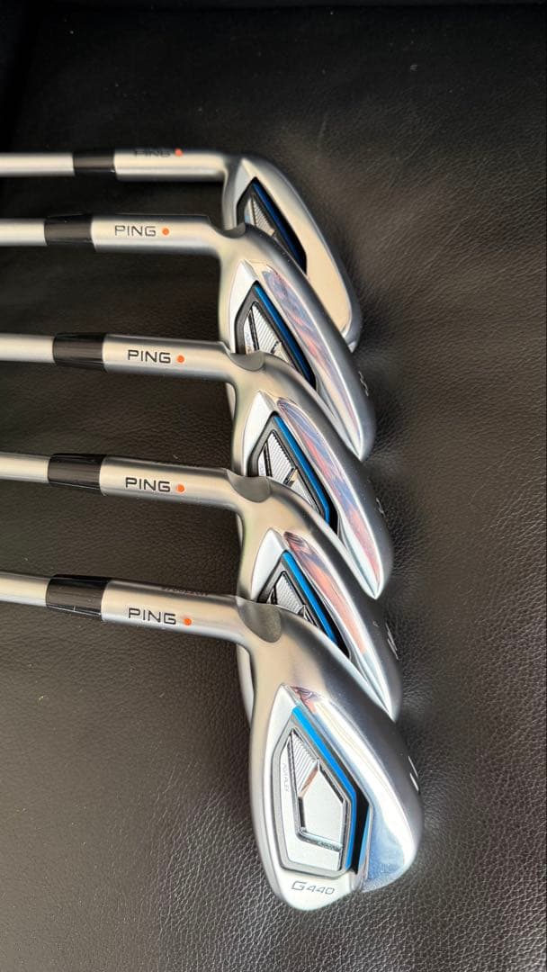 レフティ PING G440 アイアン 7.8.9.u.w 5本セット