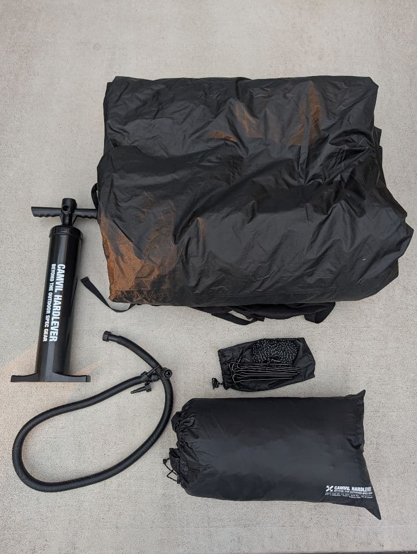 CAMVIL カニ4P エアーテント（4人用）