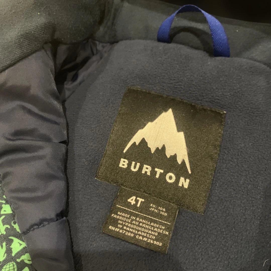 BURTON スノーボードウェアスキーウェアバートン　3T 4T 95 100