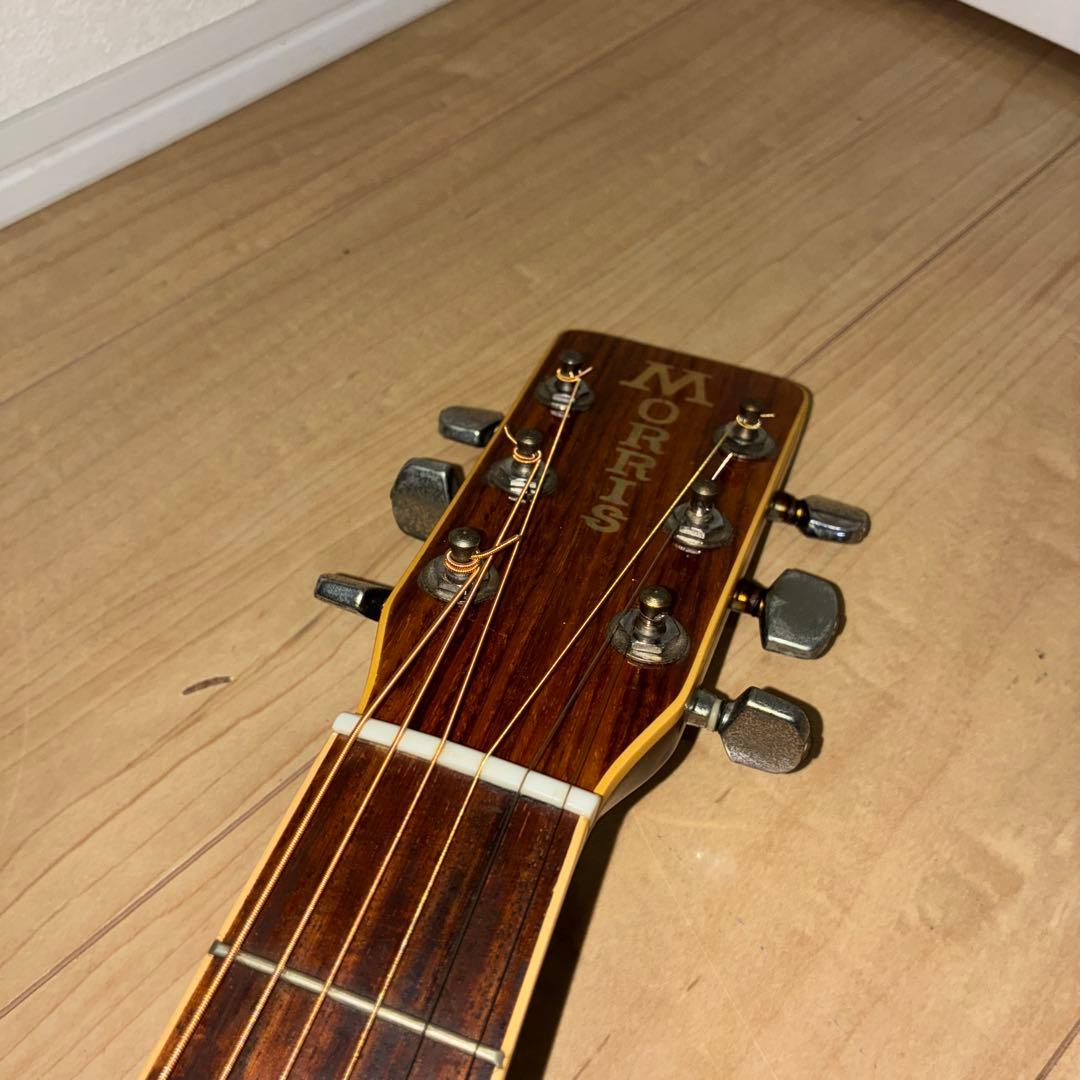 新品弦交換済み　いい音　希少縦ロゴ　モーリスアコースティックギター　MD-512