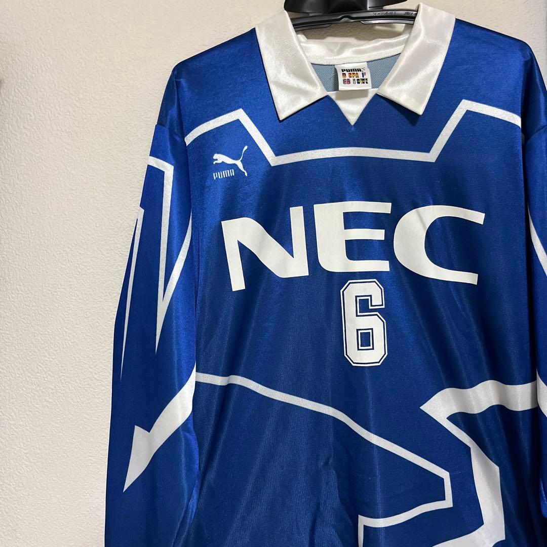 モンテディオ山形前身、NEC山形時代のゲームシャツ