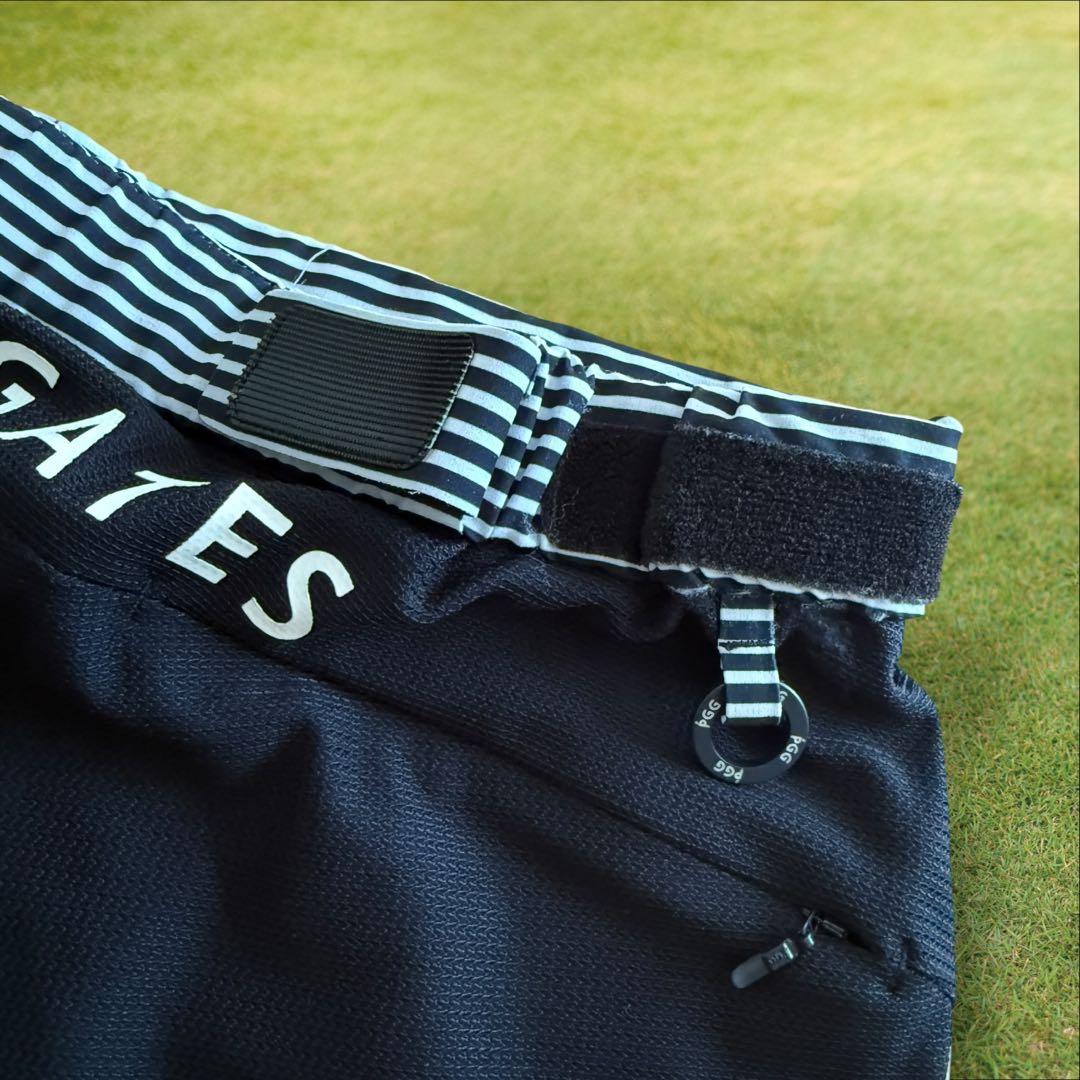 パーリーゲイツ　PGG ハーフパンツ　短パン　5 L〜XL相当 白　紺　ネイビー