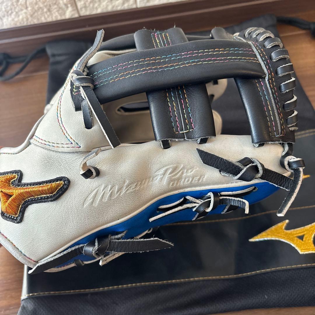 ミズノプロ　AXI① 軟式オプションオーダー　グローブ　HAGA JAPAN製