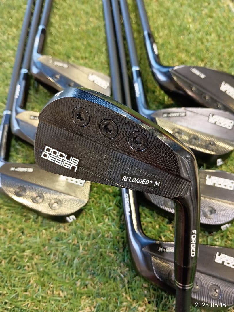 【希少品】ドゥーカス RELOADED+ M アイアンセット トラビル85 R