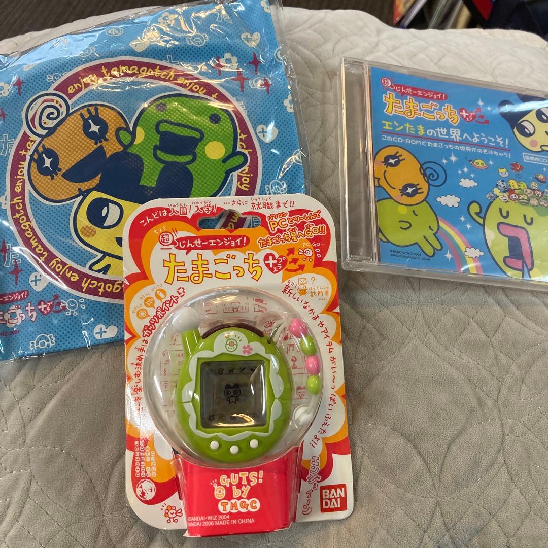 たまごっち 緑色 2006年製 CD付き