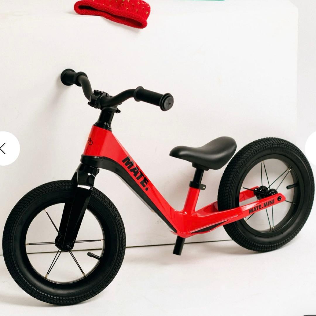 新品 MATE mini キックバイク レッド