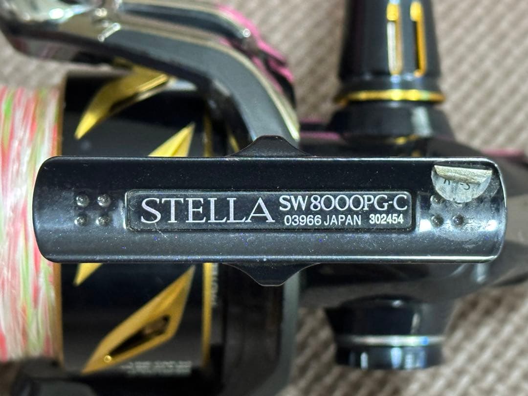 シマノ　20ステラ SW8000PG フルスロットル 240 セット