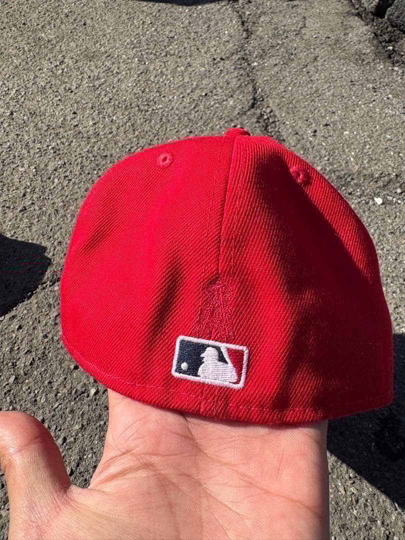 大谷 赤 Tetsuya Nakamura キャップ ニューエラ エンゼルス