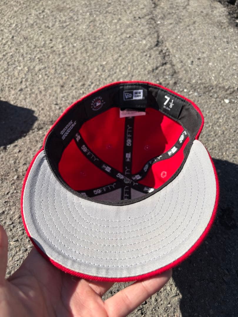 大谷 赤 Tetsuya Nakamura キャップ ニューエラ エンゼルス