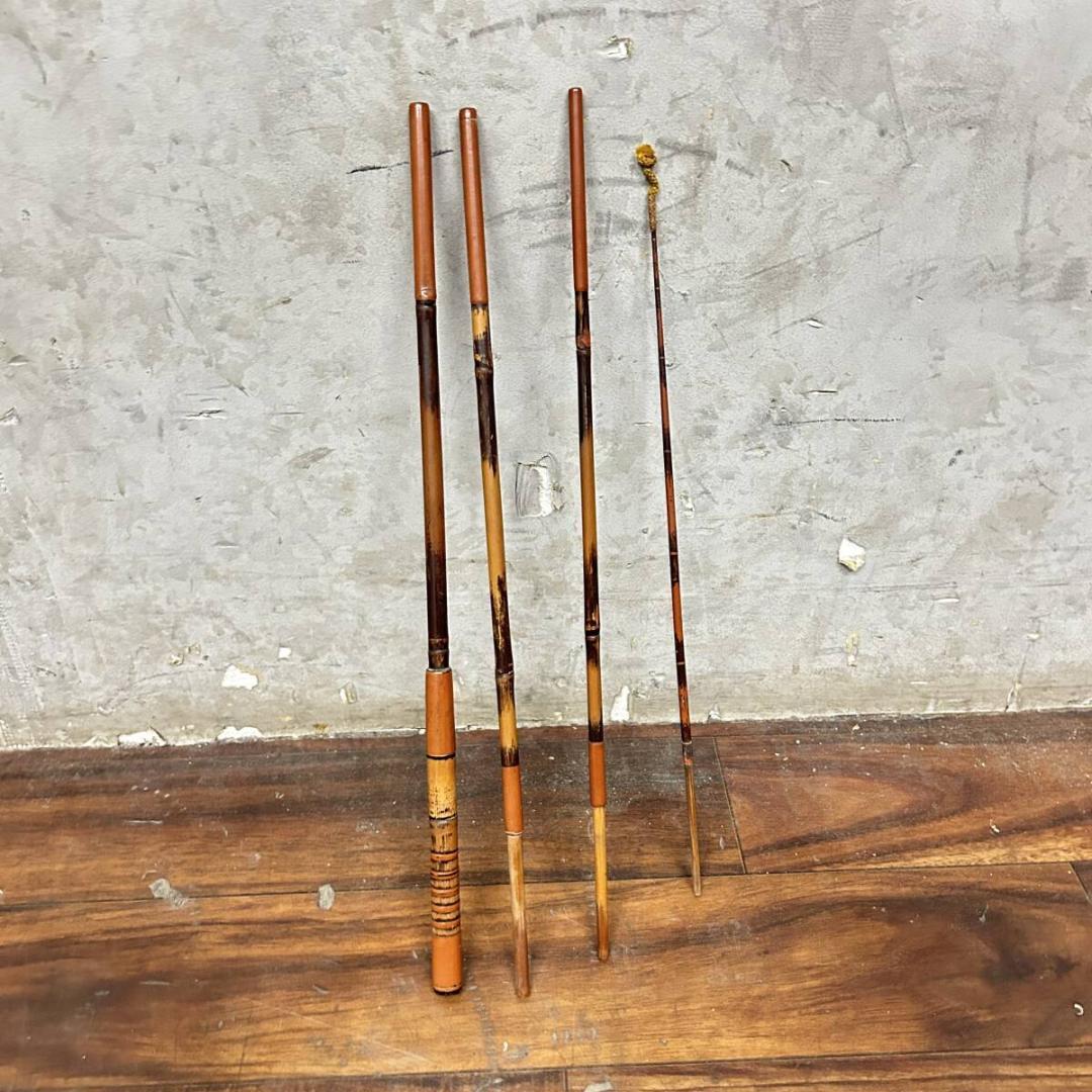 和竿　へら竿　まとめて　6点　良作　竿政　他　釣り竿　竹竿