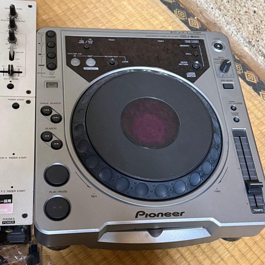 【極美品】Pioneer パイオニア　CDJ-800 DJM-707
