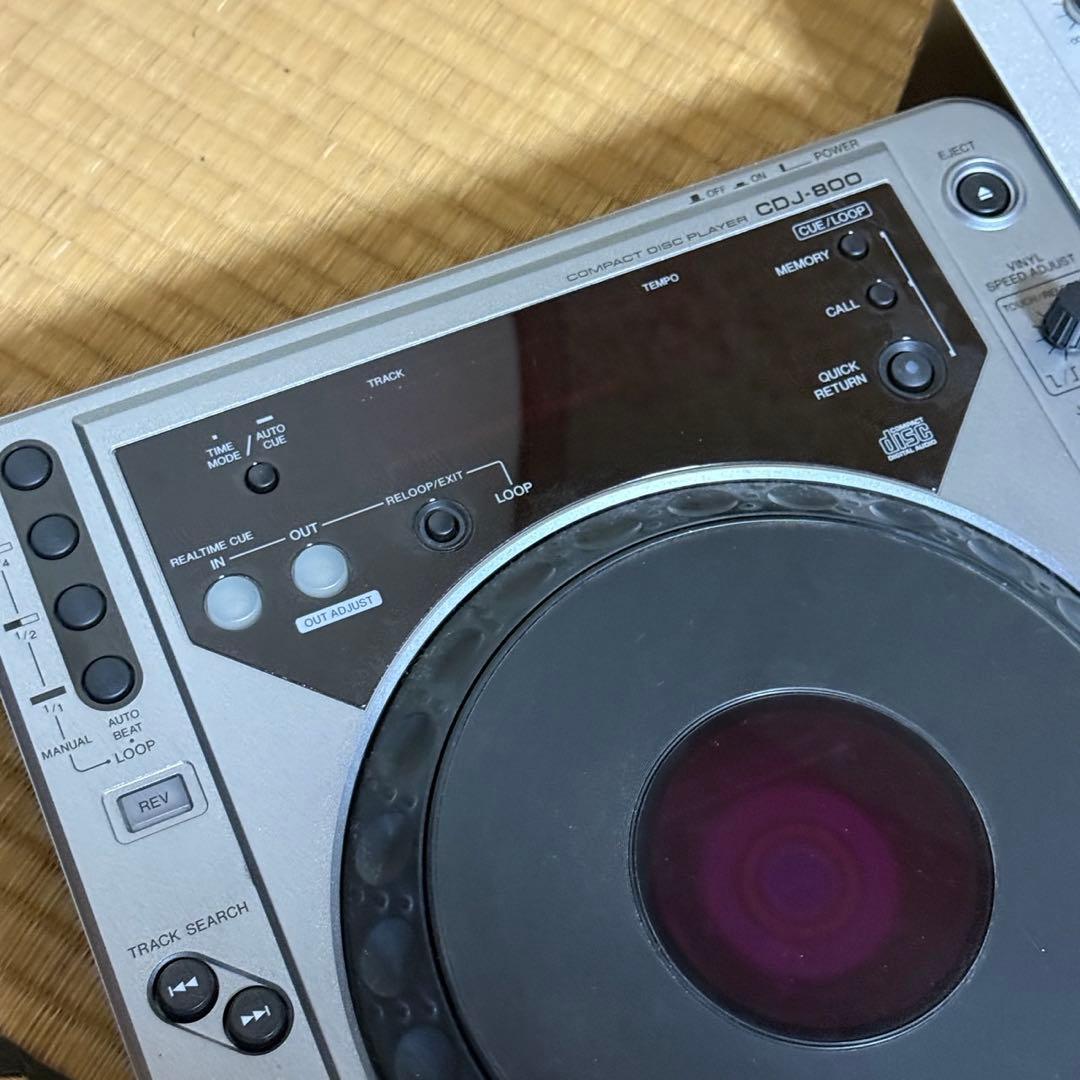 【極美品】Pioneer パイオニア　CDJ-800 DJM-707