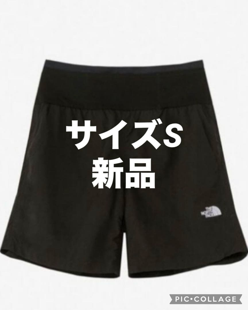 【新品S】ノースフェイス フリーランショーツ 黒 ブラック ランニング トレイル