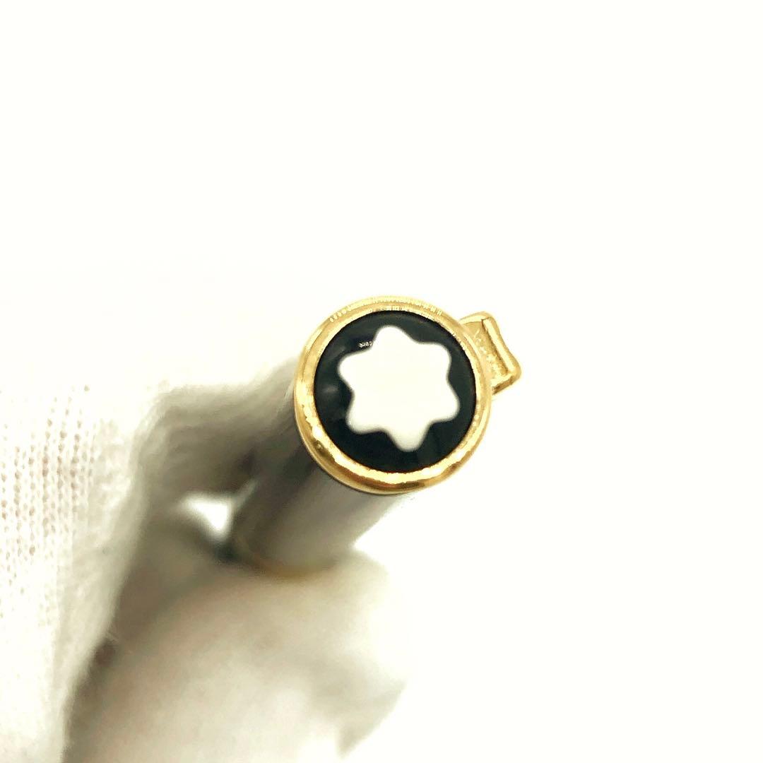 極美品✨モンブラン ノブレスオブリージュ　ボールペン ブラック　ゴールド メンズ