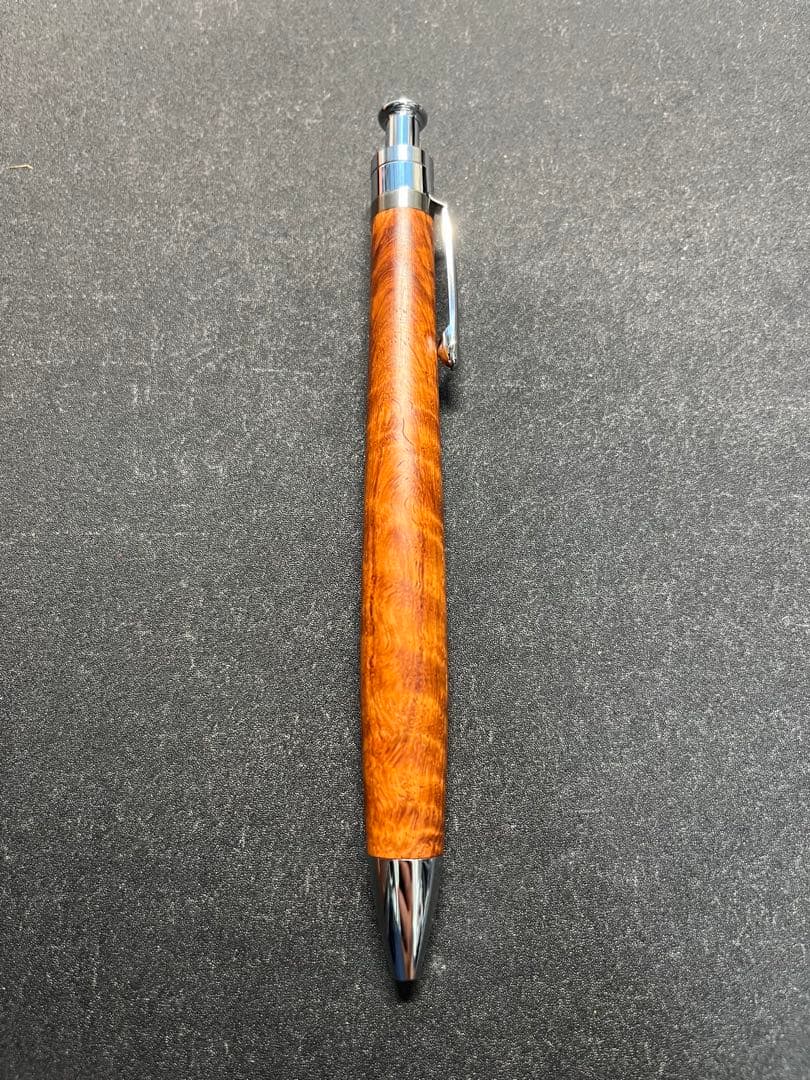 工房楔　ルーチェペン　花梨ちぢみ杢・トラ杢　ボールペン