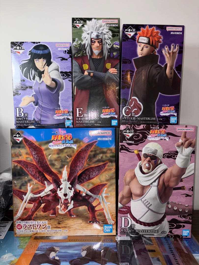 一番くじ NARUTO-ナルト- 疾風伝 輪廻の嘆きと平和の懸け橋 まとめ売り