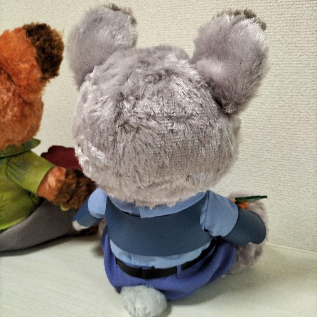 ユニベアシティ ズートピア ☆パウシクル☆パウキャロット　ぬいぐるみ 2点