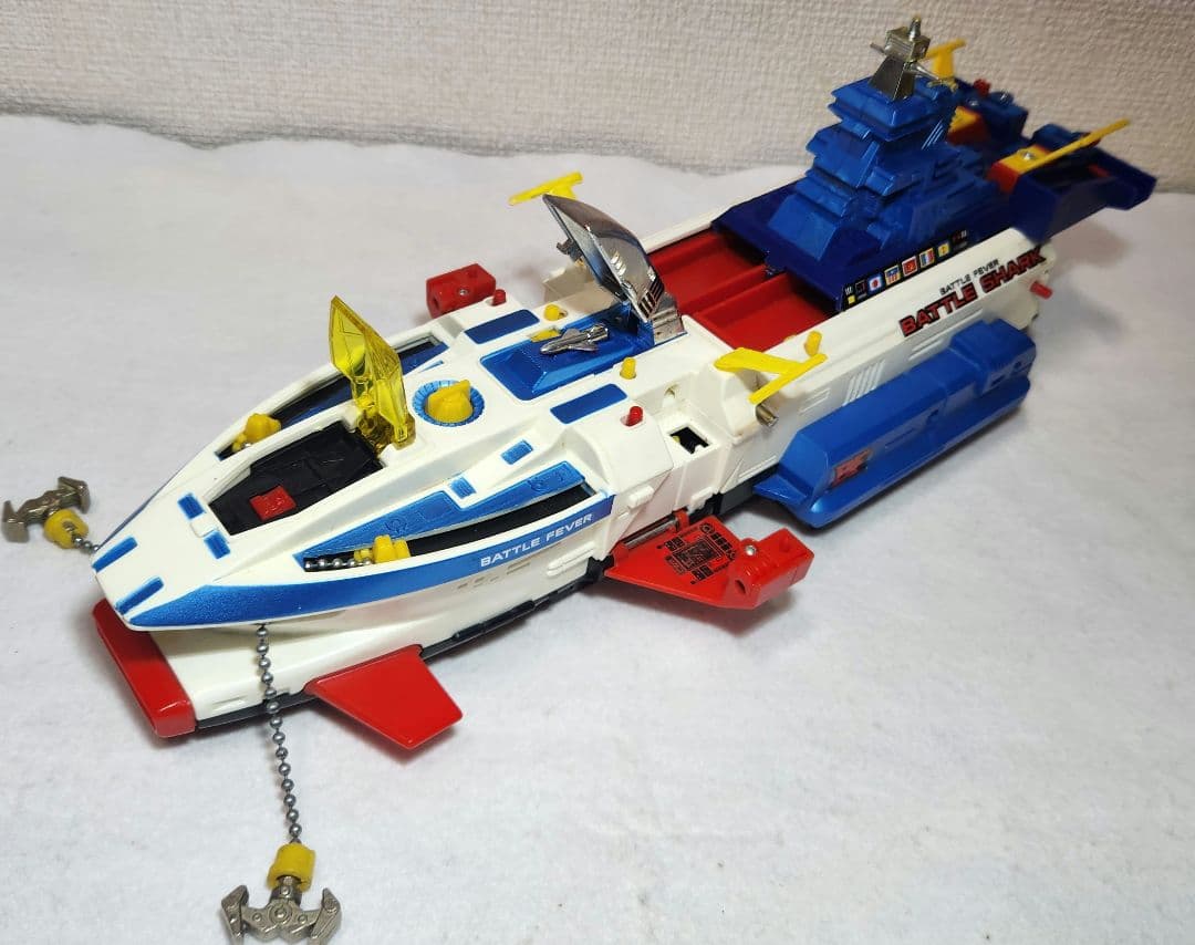 当時物　ポピー　超合金 バトルフィーバーJ　バトルシャーク　バトルフィーバーロボ