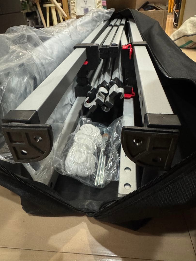 Quictent ワンタッチ タープテント3段階調節(ホワイト, 2.5m)