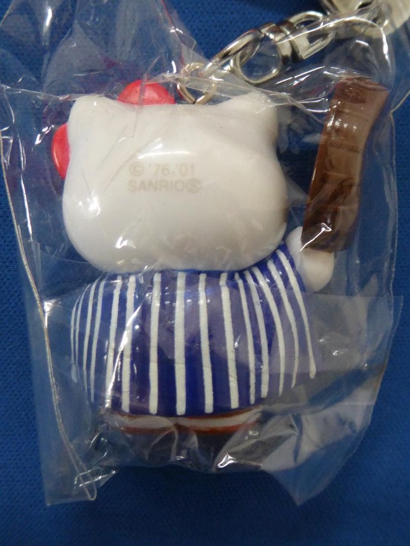 ハローキティ/上州限定/マスコット キーホルダー/群馬 国定忠治/サンリオ/新品