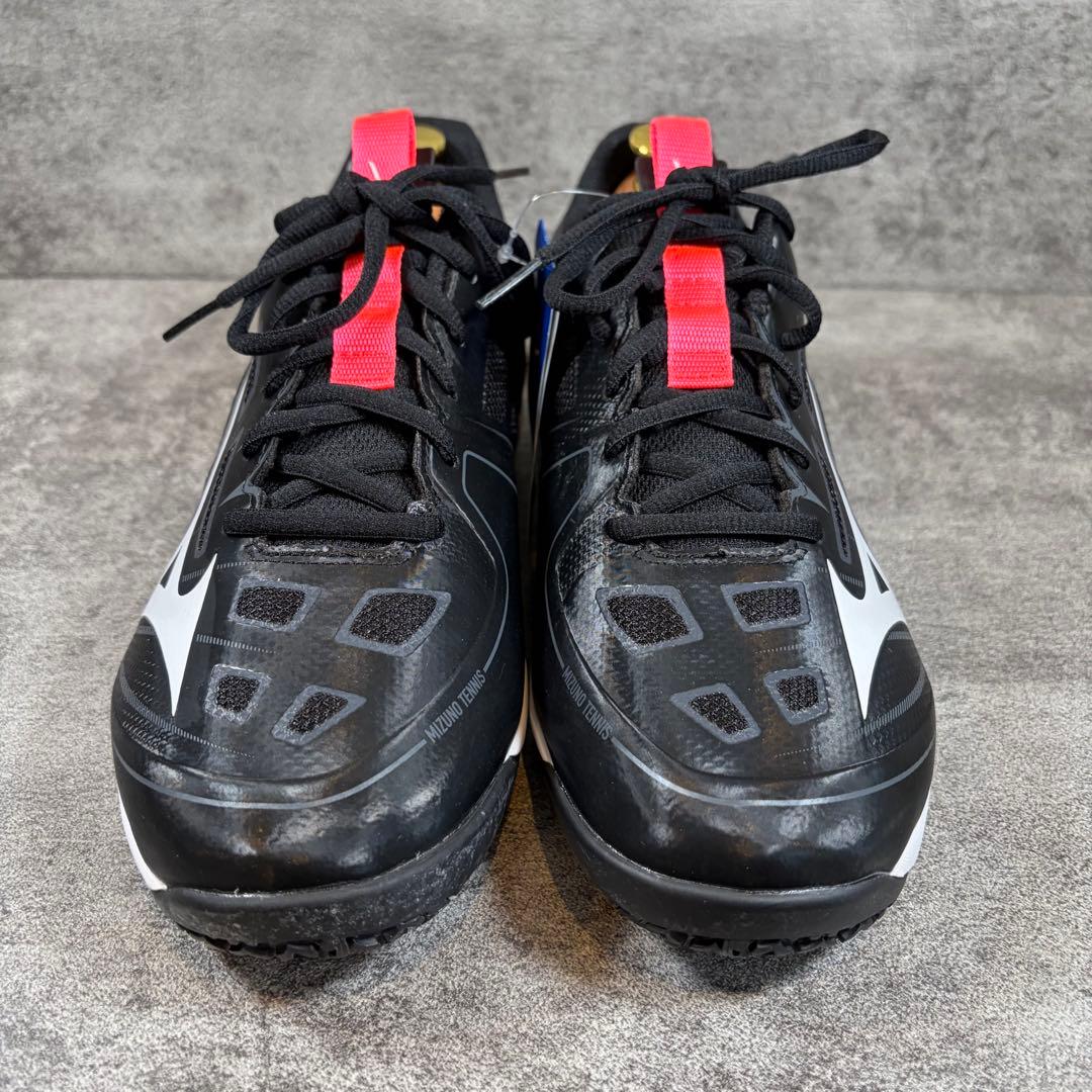 極美品　ミズノ　MIZUNO テニスシューズ　ウエーブエクシード 4 SW OC