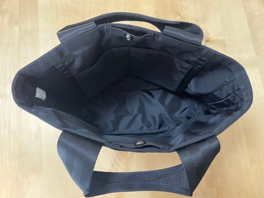 BRIEFING WIND AND SEA ブラックトートバッグ