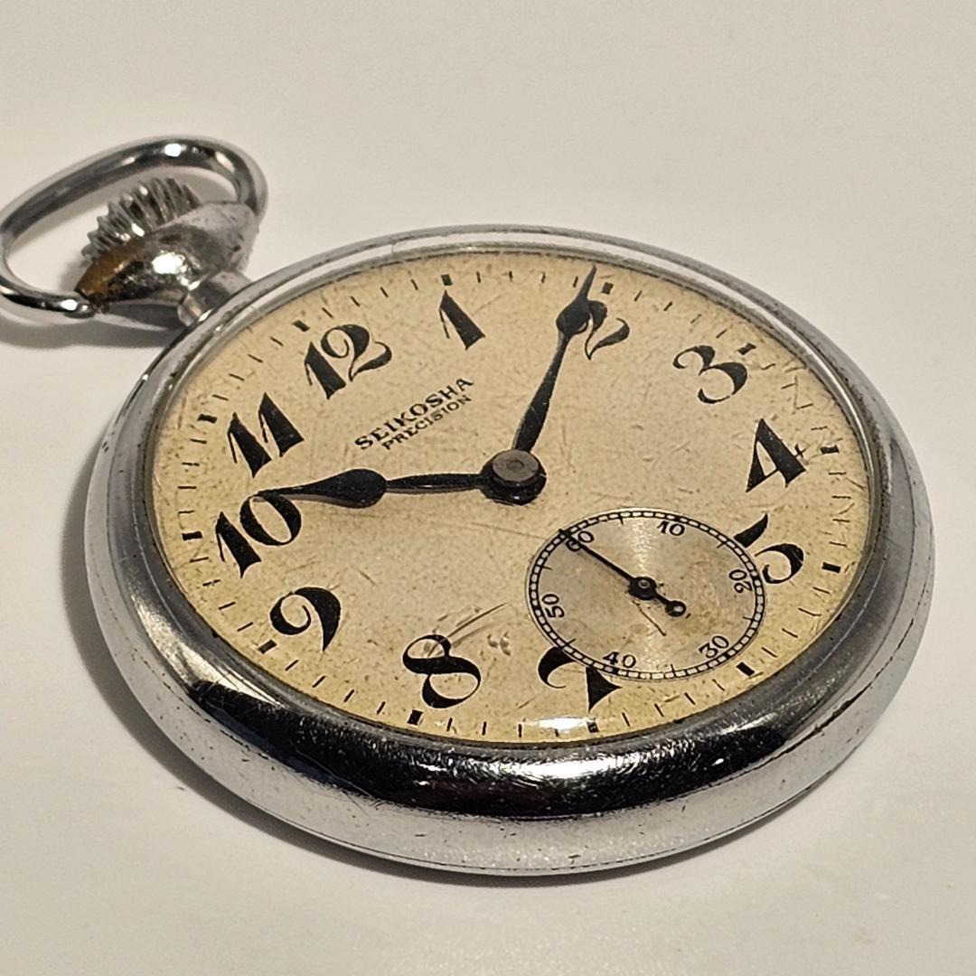 SEIKO セイコー 国鉄 鉄道時計 機械式 手巻 昭和３３年 3381 稼働品