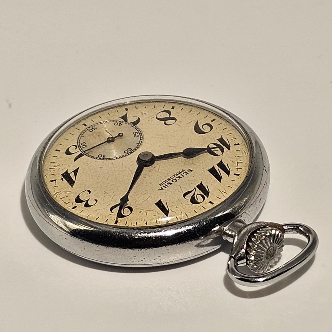 SEIKO セイコー 国鉄 鉄道時計 機械式 手巻 昭和３３年 3381 稼働品