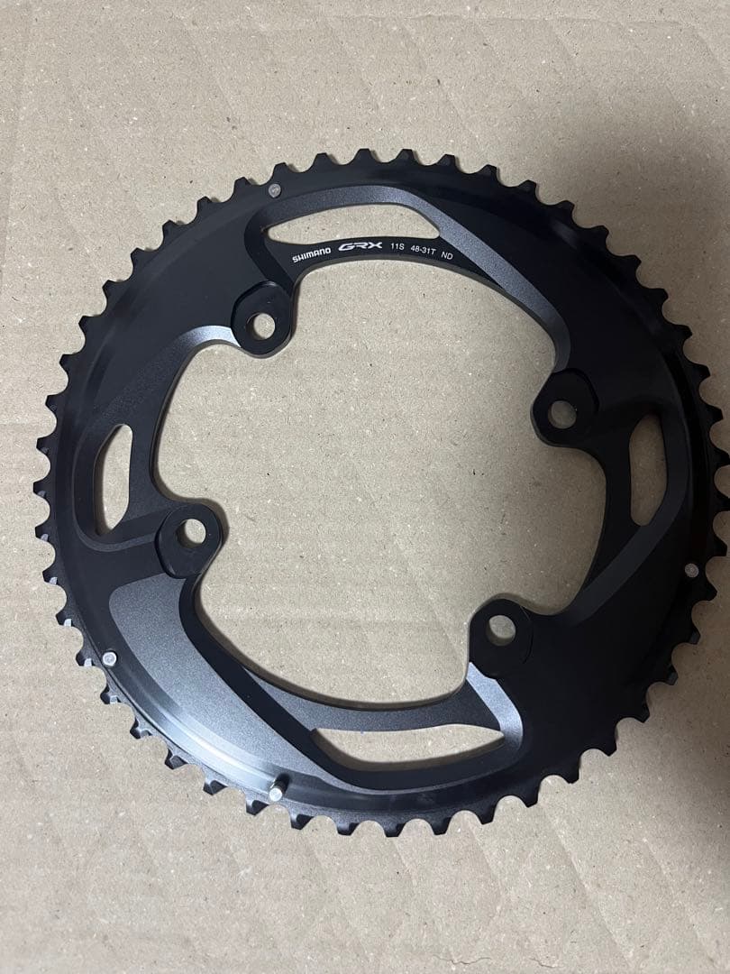 SHIMANO シマノGRX 810 FD フロントディレイラー+チェーンリング