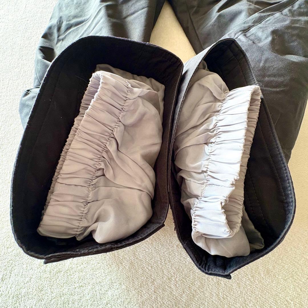 140 デサント　スキー　スノーボード　上下セット　ブルー　ブラック　ボーダー