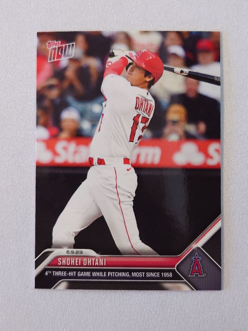 topps now 大谷翔平 419 トップスナウ エンゼルス WBC 16